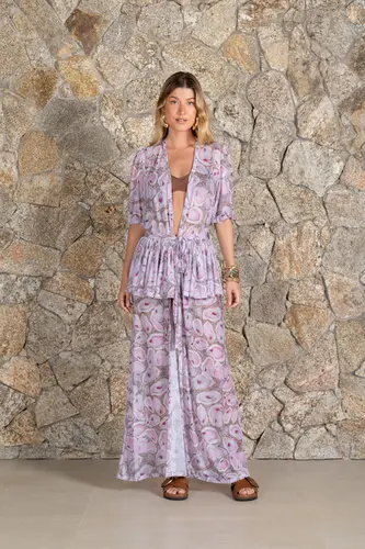 VESTIDO PEPLUN TULE