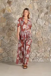 VESTIDO PEPLUN TULE