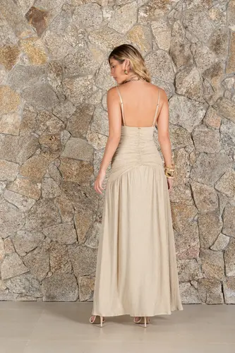 VESTIDO LONGO RILIEVO