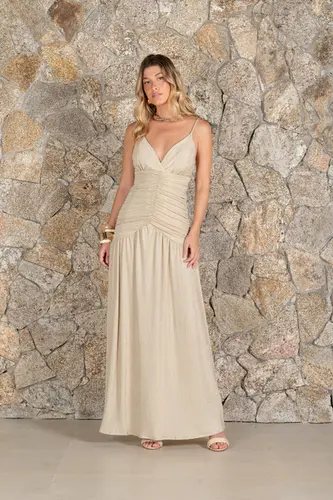 VESTIDO LONGO RILIEVO